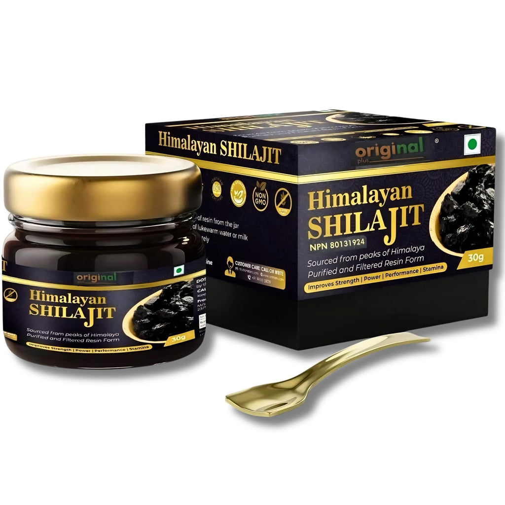 Original Plus Pure Himalayan Shilajit | 100% Pure Resin 30 G | 1000mg Potency