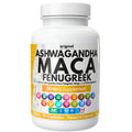 Original Plus 16-in-1 Ashwagandha, Maca, Fenugreek & Tongkat Ali Capsules for Men & Women | 9256mg High-Potency, Tribulus, Ginseng, Horny Goat Weed, | Endurance, Male/Female Vitality, Libido & Energy Support | 90 Day Supply |
